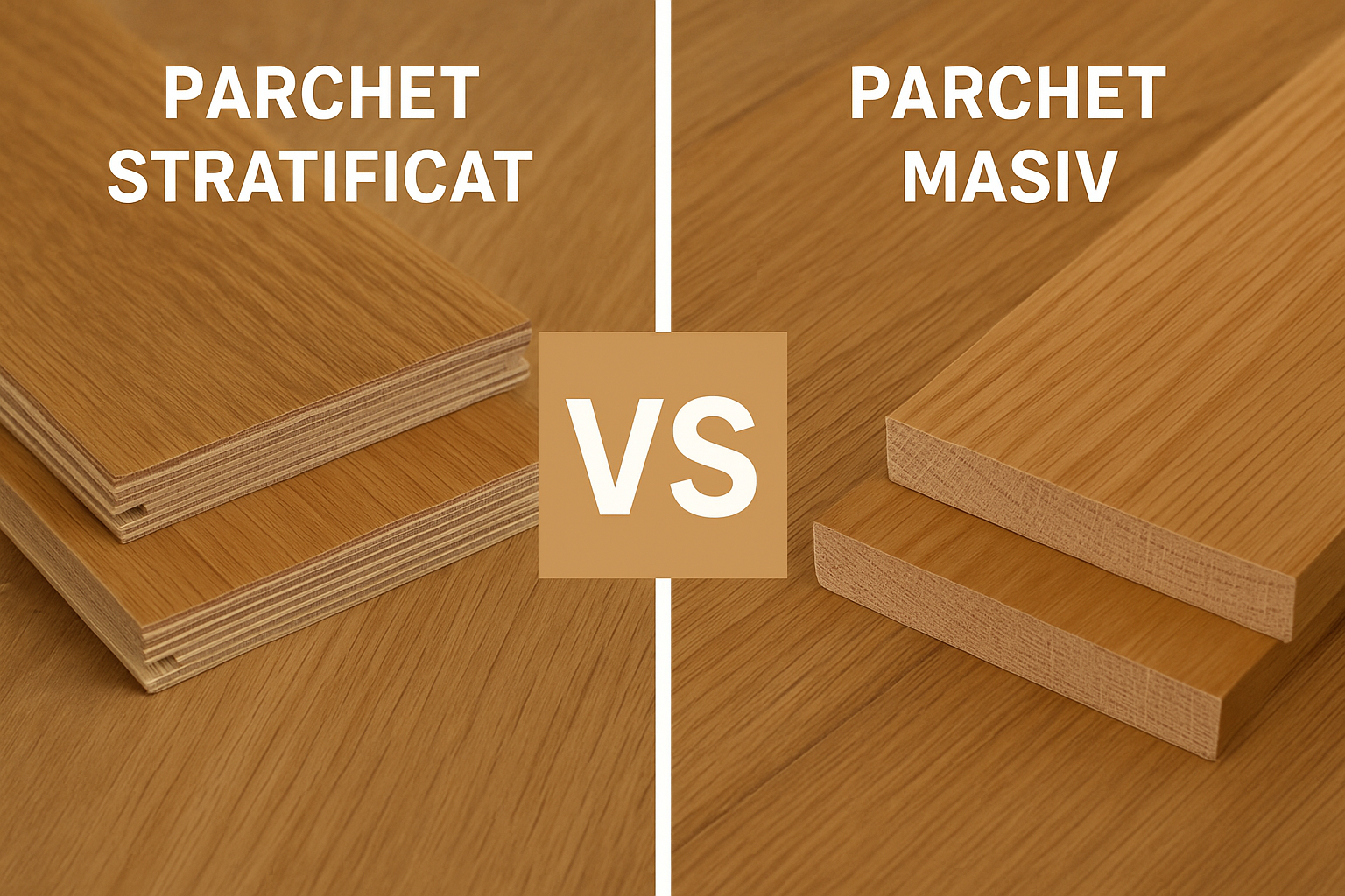 Parchet stratificat sau parchet masiv – Care e mai bun pentru tine?