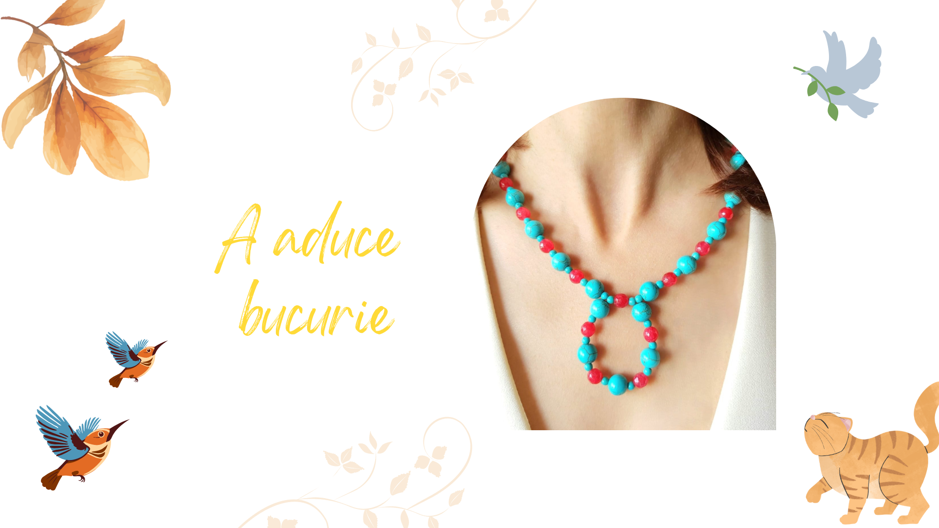 Coliere handmade din pietre semipretioase