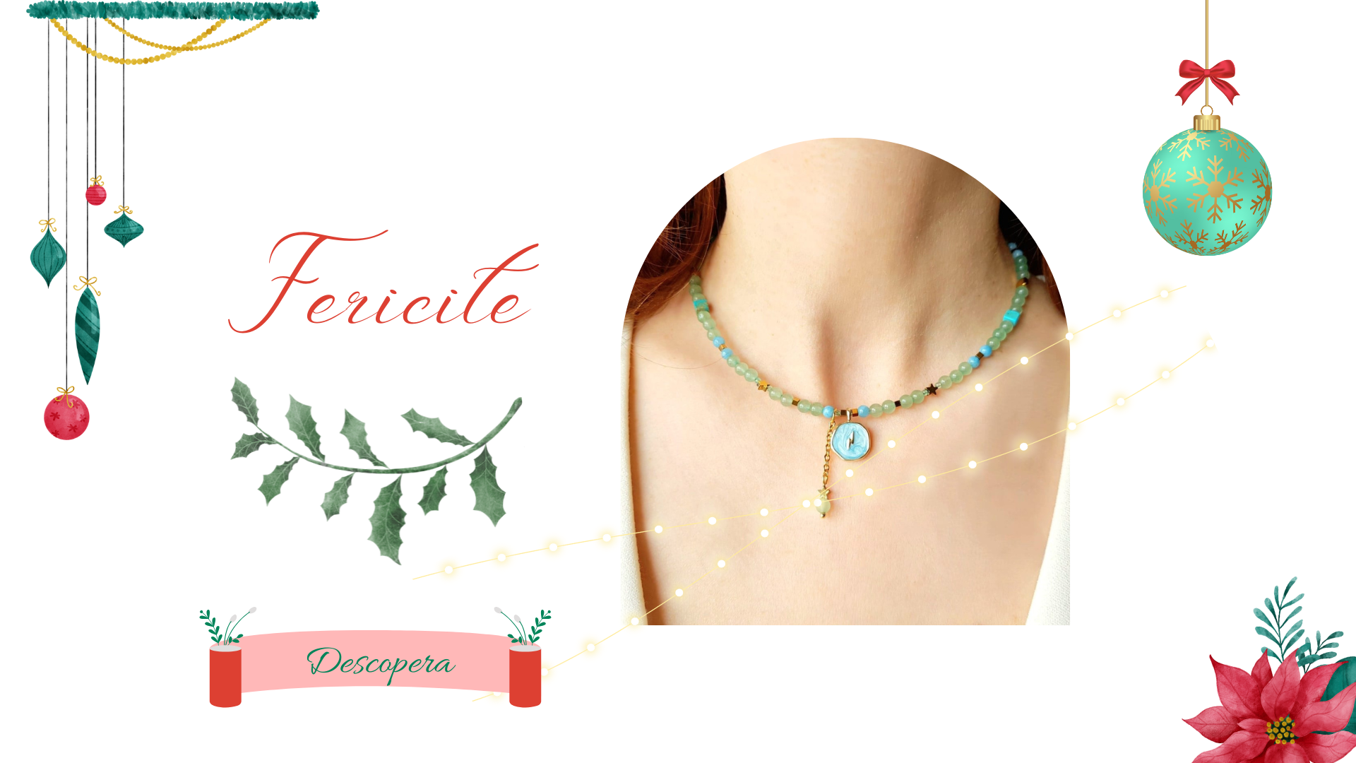 Coliere handmade din pietre semipretioase