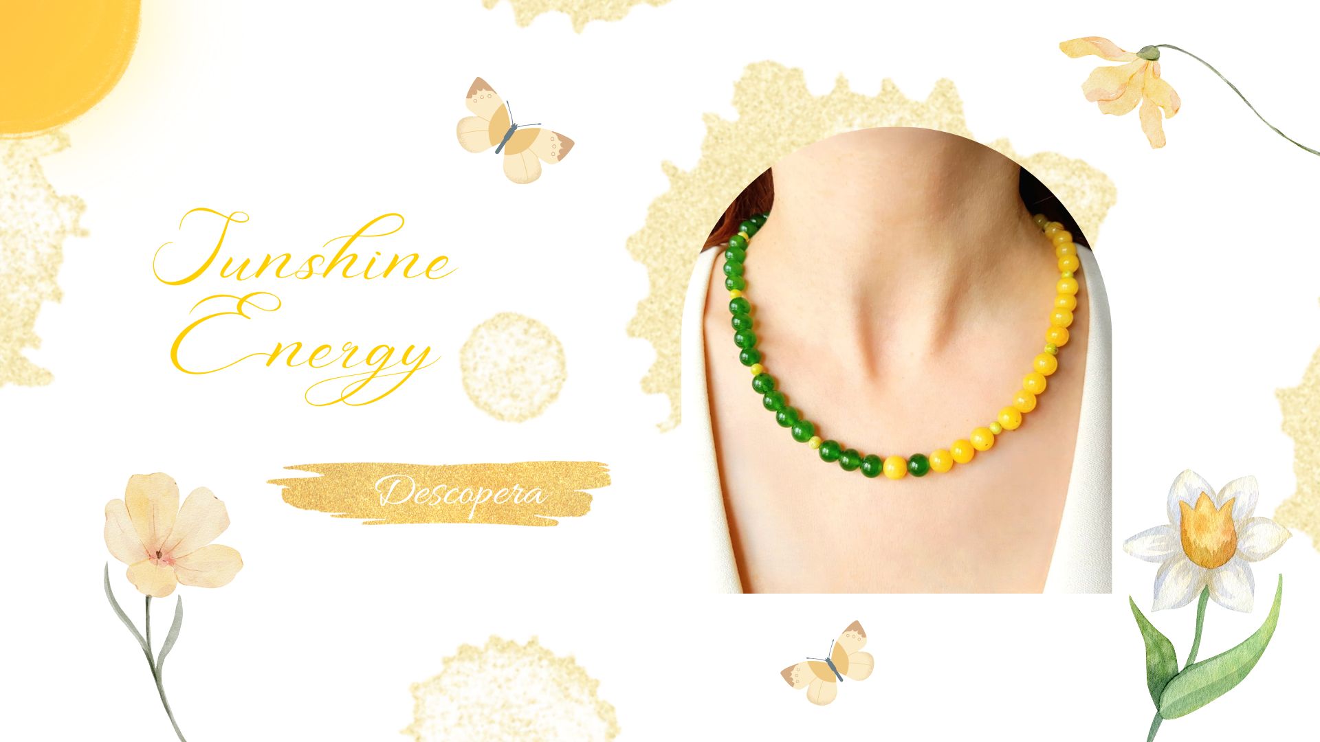 Coliere handmade din pietre semipretioase