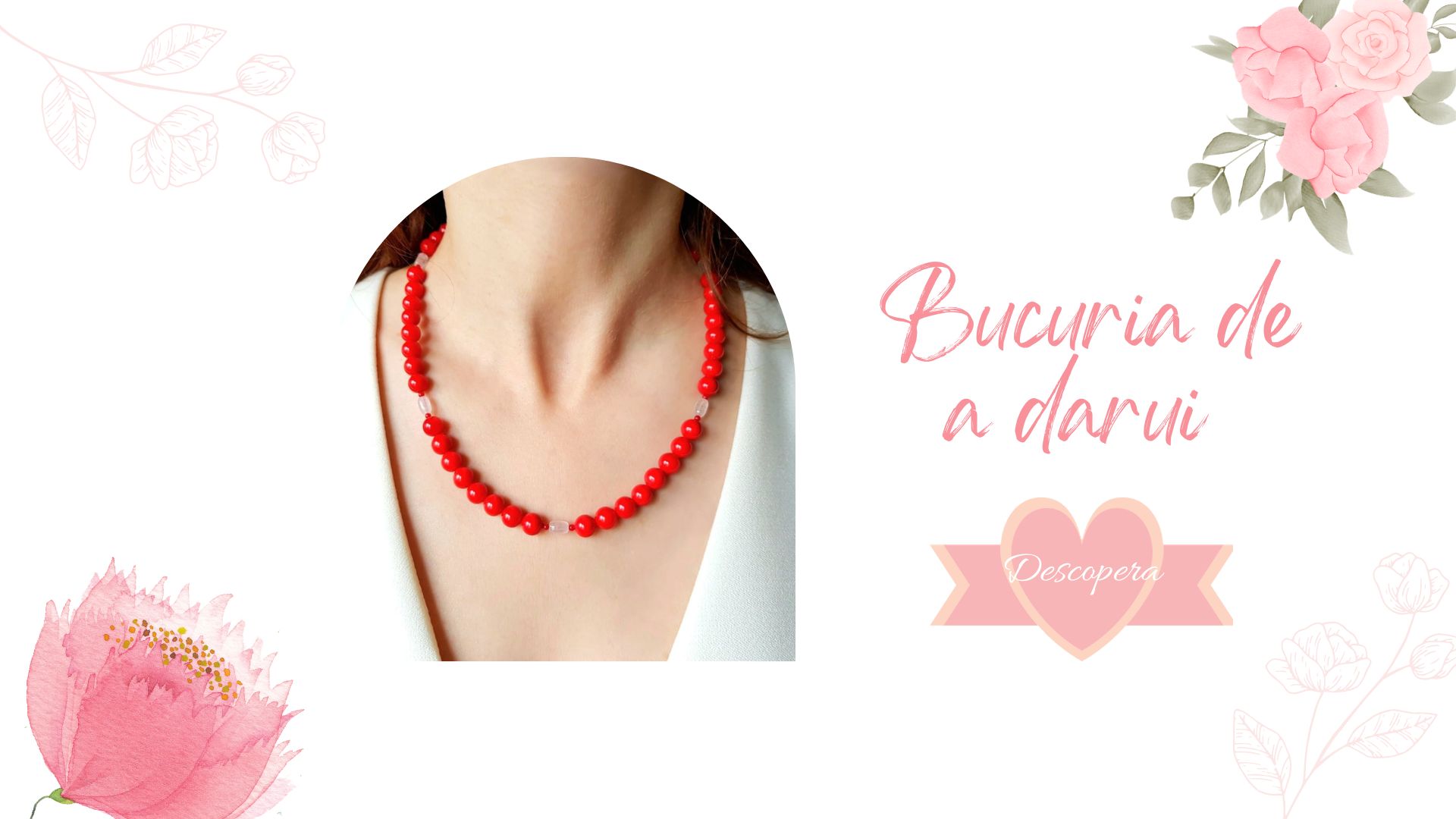 Coliere handmade din pietre semipretioase