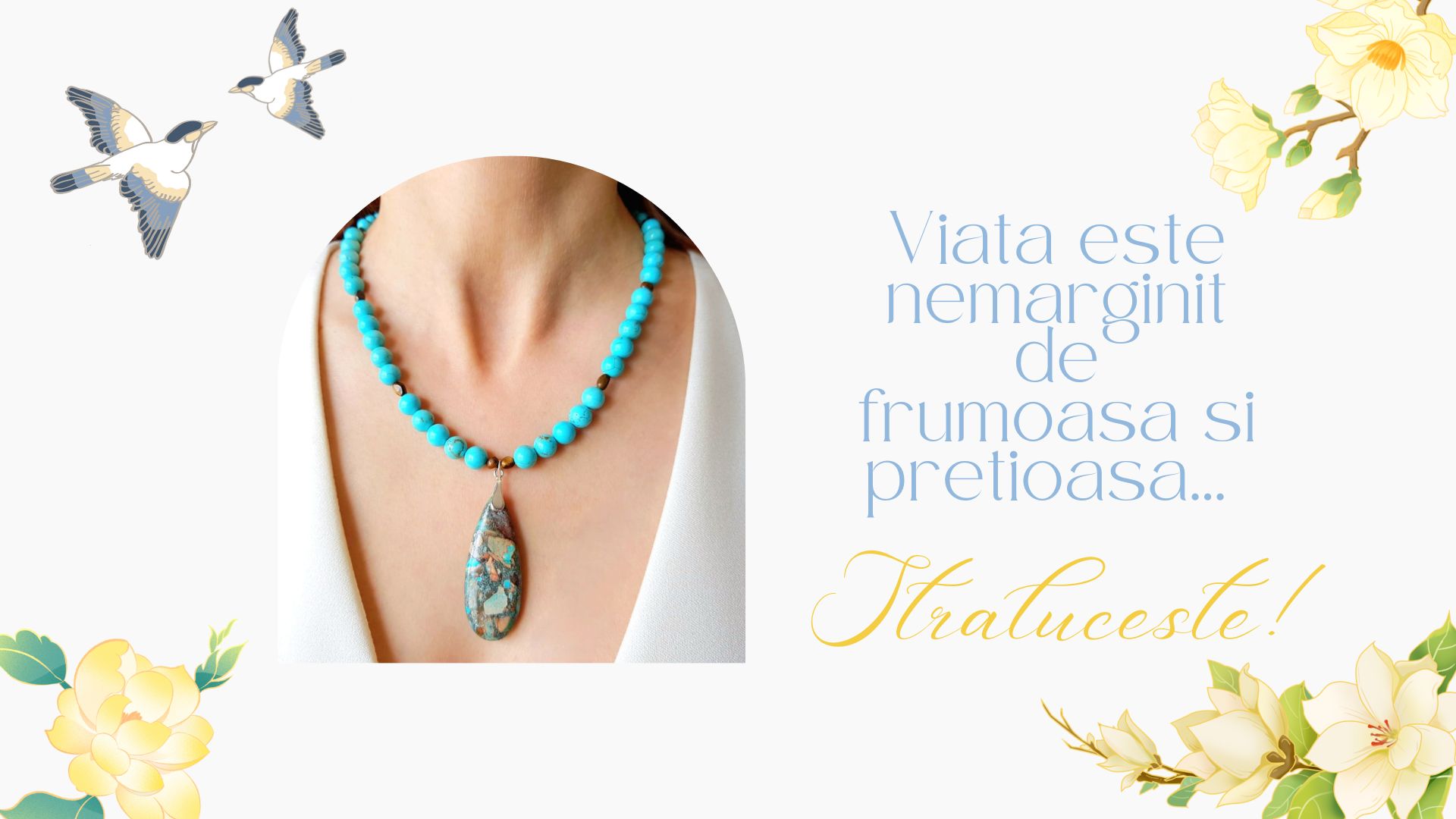 Descopera bijuteriile noastre handmade cu pietre semipretioase