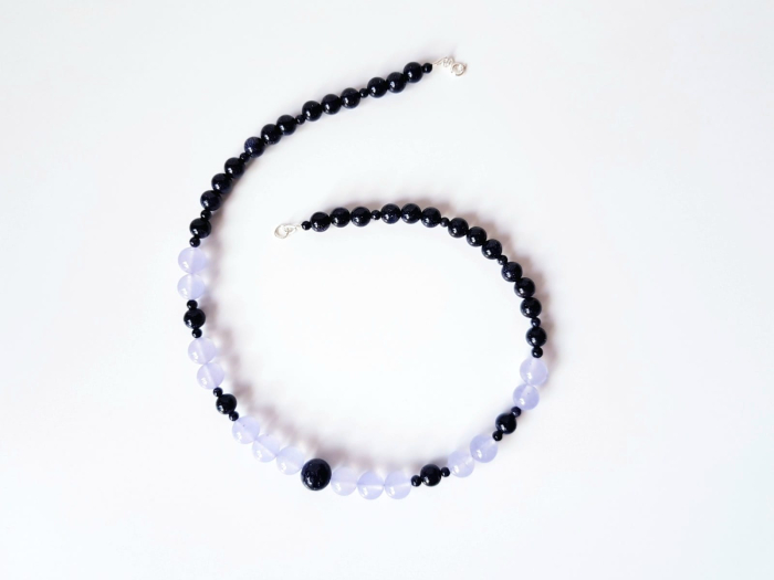 Colier cu jad lila si piatra soarelui [2]