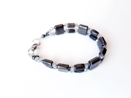 Bratara cu hematit magnetic si cristale [3]