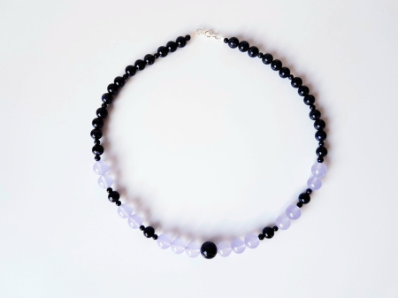 Colier cu jad lila si piatra soarelui [2]