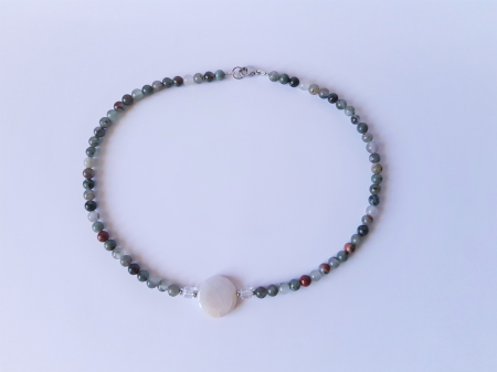 Colier de agate indiene si cristale [3]