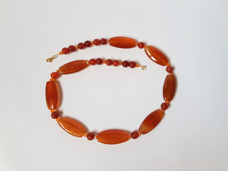Colier de toamna cu agate [2]