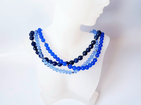 Colier multisir cu jad bleumarin si jad safir [5]