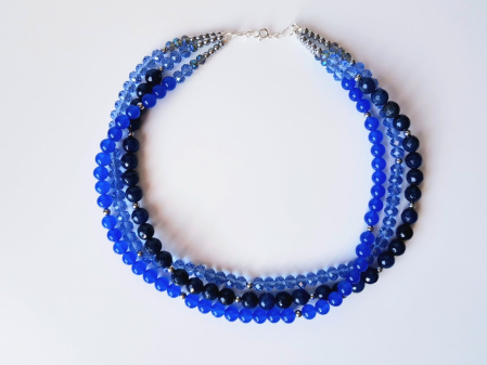 Colier multisir cu jad bleumarin si jad safir [1]