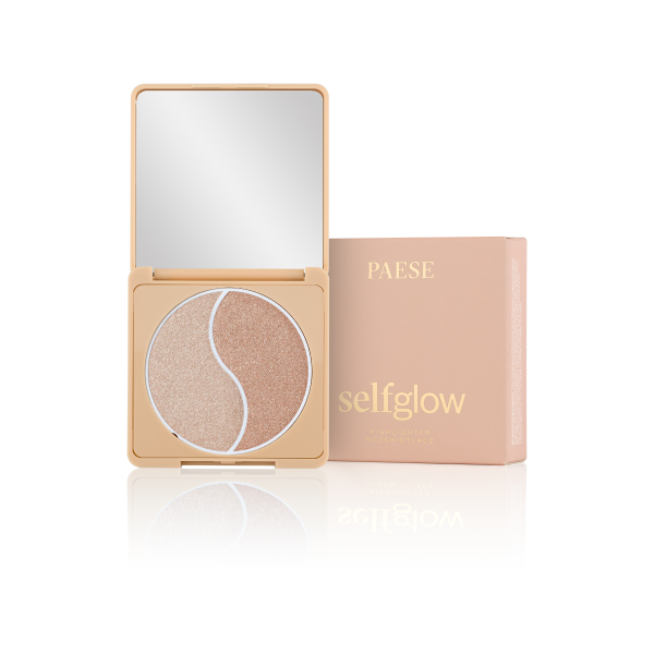 Iluminator duo PAESE Selfglow Ultra Glow cu două nuanțe champagne, 6,5 g [3]
