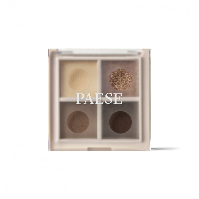 Paletă PAESE Daily Vibe 03 Coffee Break, patru farduri, 4,5 g [5]