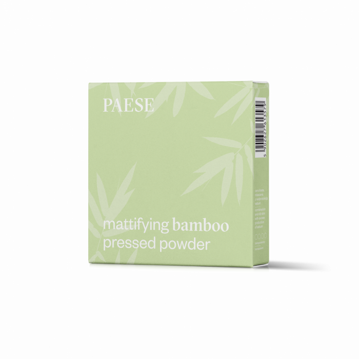 Pudra din bambus cu efect matifiant, Bamboo Pressed - 8g [3]