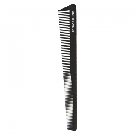Accesorii Coafat - Carbon Shape Hair Cutting Comb, Pieptan de tuns - 17,5cm