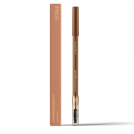 Creioane Sprâncene - Creion pentru conturarea sprancenelor, Powder Brow Pencil, nuanta Honey Blond - 1.19g
