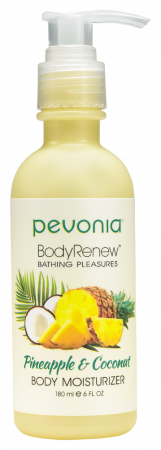 Creme de Corp - Crema de corp hidratanta cu ananas si cocos, Body Moisturizer Pineapple & Coconut 180ml