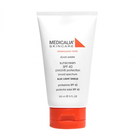 Serum concentrat - Crema de zi cu factor de protectie SPF 40, Sunscreen SPF 40 UVA/UVB + Blue Light Shield - 150ml