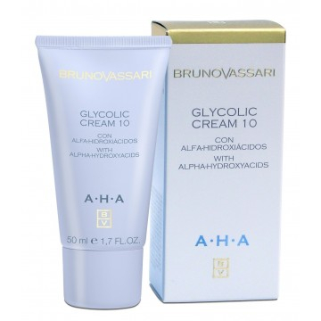 Cremă pentru ten - Crema pentru față cu 10% Acid Glicolic, gama AHA -  50ml