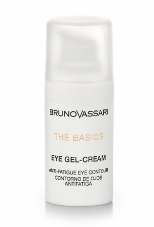Cremă de ochi - Crema-gel anti-oboseala pentru conturul ochilor, Eye Gel-Cream, Gama The Basics - 15ml