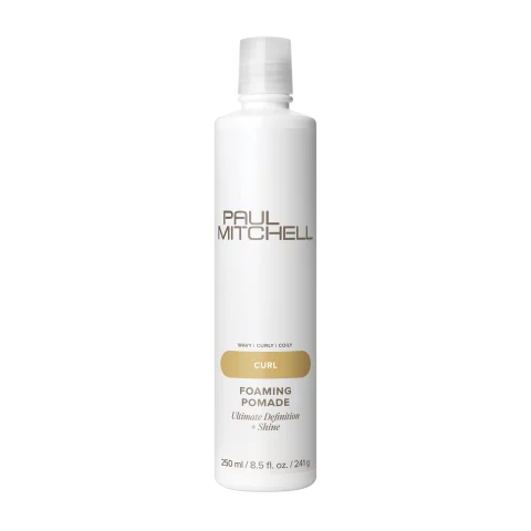 Promoții - CURLS FOAMING POMMADE, POMADĂ LICHIDĂ PENTRU PĂR CREȚ 250 ML PM