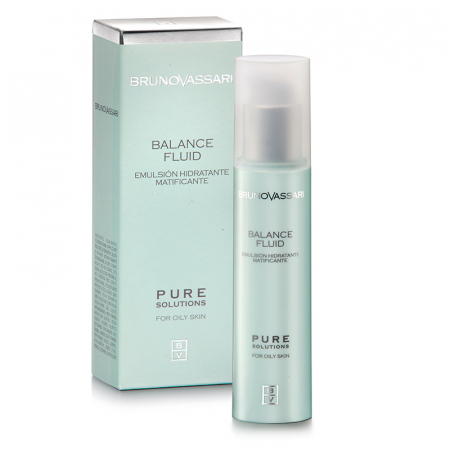 Exfoliere și Gomaj - Emulsie matifianta si hidratanta, Balance Fluid, gama Pure Solutions - 50ml
