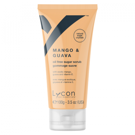 Exfoliant Corp - Exfoliant din zahar fara ulei, Sugar scrub Exotic Mango and Guava - 100g
