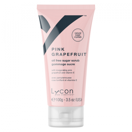 Exfoliant Corp - Exfoliant din zahar fara ulei, Sugar scrub Invigorating Pink Grapefruit- 100g