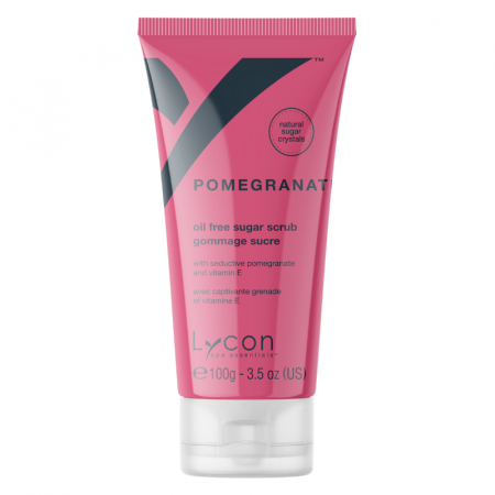 Exfoliant Corp - Exfoliant din zahar fara ulei, Sugar scrub Seductive Pomegranate - 100g