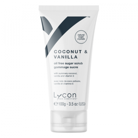 Exfoliant Corp - Exfoliant din zahar fara ulei, Sugar scrub Summery Coconut and Vanilla - 100g
