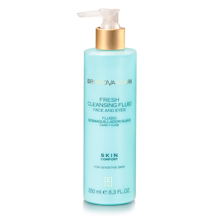 Îngrijire Ten - Fluid demachiant Fresh Cleansing Fluid Bruno Vassari, 250 ml