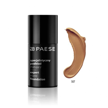 Fond de ten - Fond de ten cu acoperire mare, Expert Matt Foundation, 500W Light Beige - 30ml