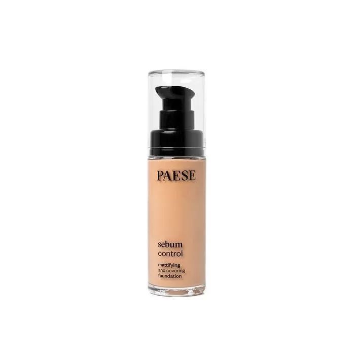 Machiaj Profesional - Fond de ten matifiant pentru tenul gras, Sebum Control, nuanta 403- 30ml