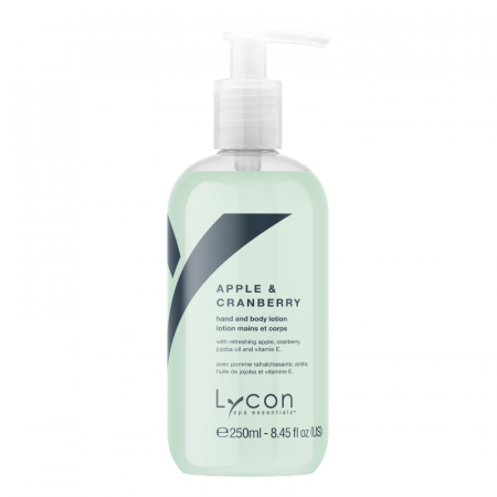 Îngrijire Corp - Lotiune pentru maini si corp, Hand and body lotion Refreshing Apple and Cranberry - 250ml