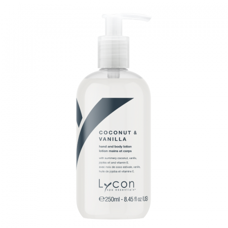 Îngrijire Corp - Lotiune pentru maini si corp, Hand and body lotion Summery Coconut and Vanilla - 250ml