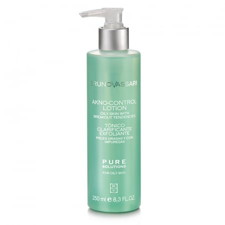 Exfoliere și Gomaj - Lotiune tonica exfolianta, Akno Control, gama Pure Solutions -  250ml