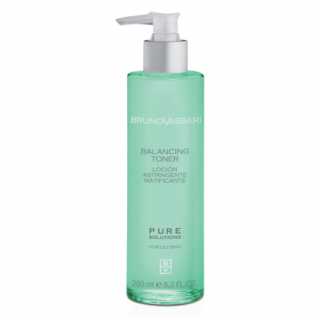 Demachiere și tonifiere - Lotiune tonica exfolianta si matifianta, Balancing Toner, gama Pure Solutions - 250ml