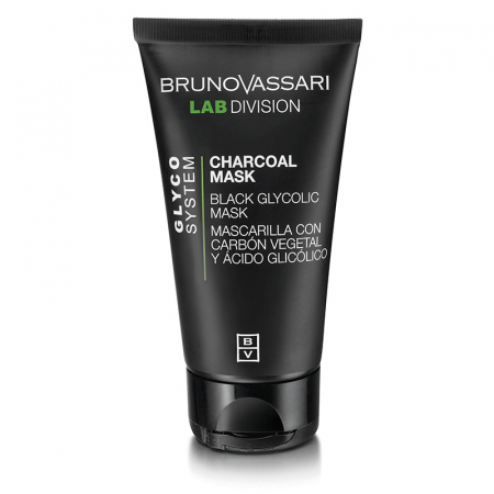 Măști de Față - Masca cu carbune activ si acid glicolic, Charcoal Mask, gama Glyco System - 65g