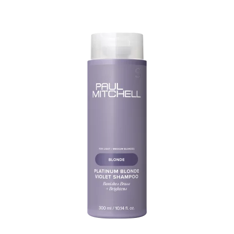 Șampon Profesional - NEW PLATINIUM BLONDE SHAMPOO, SAMPON VIOLET PENTRU PARUL BLOND 300 ML