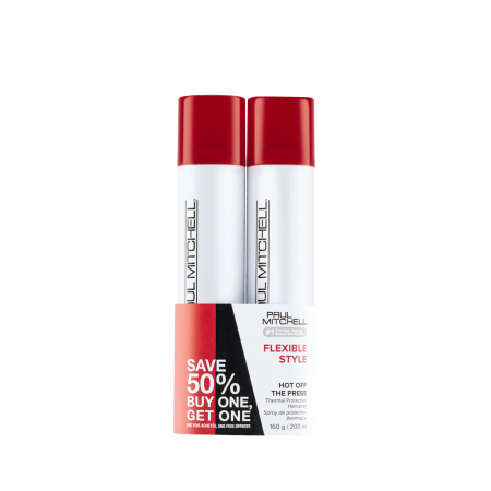 Promoții - Pachet 2 x spray termoprotector Hot Off The Press Paul Mitchell, 200 ml