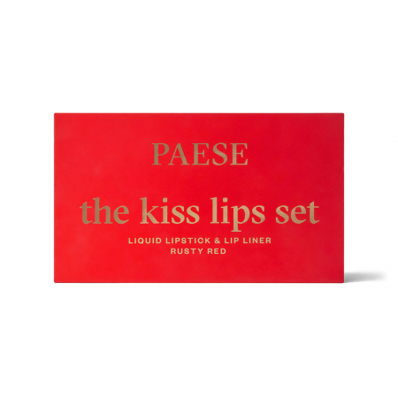 PAESE GIFT SET THE KISS LIPS RUSTY RED 04 [6]