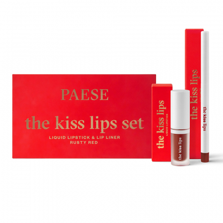 Pachete - PAESE GIFT SET THE KISS LIPS RUSTY RED 04