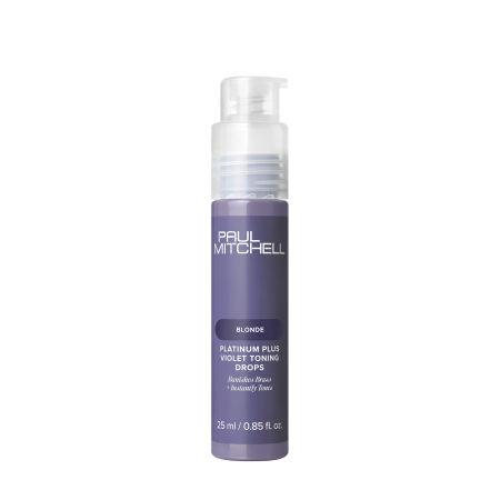Îngrijire Păr - Paul Mitchell Platinum Plus Violet Toning Drops, flacon 25 ml