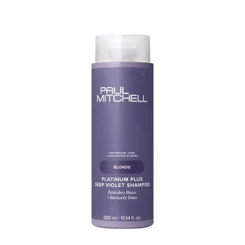 Șampon Profesional - PLATINUM BLONDE PLUS SHAMPOO, ȘAMPON ULTRA ANTI-INGALBENIRE 300 ML