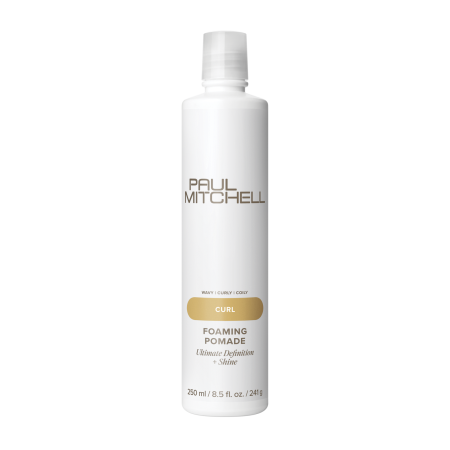 Hairstyling - Pomadă lichidă Curls Foaming Pommade Paul Mitchell, 250 ml – Produs profesional pentru păr PAUL MITCHELL