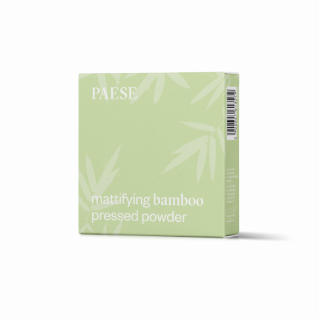 Pudra din bambus cu efect matifiant, Bamboo Pressed - 8g [2]