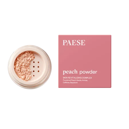 Pudre - Pudră pulbere pentru față Paese Loose Peach Powder
