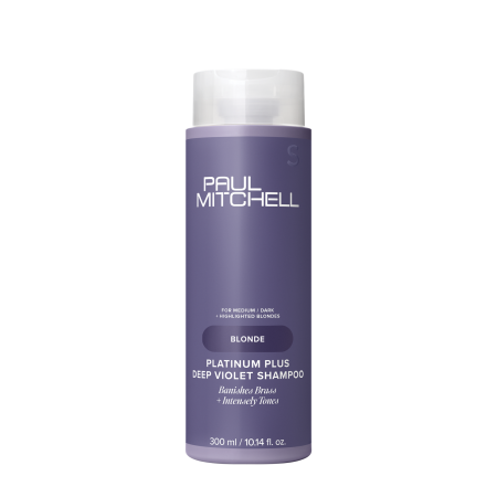Șampon Profesional - Șampon violet intens Platinum Plus Paul Mitchell cu neutralizare 5X, 300 ml