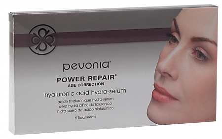 Noutăți - Ser Intens Hidratant cu Acid Hialuronic 10%, Power Repair® Hyaluronic Acid Hydra-Serum - Pevonia