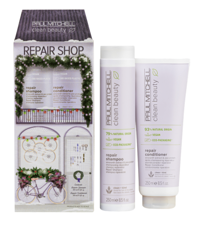 Balsam Profesional - Set cadou Clean Beauty Repair Paul Mitchell pentru reparare