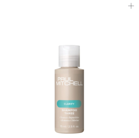 Șampon Profesional - SHAMPOO THREE, SAMPON PENTRU CURATAREA CLORULUI SI A MINERALELOR DIN PAR 75ML