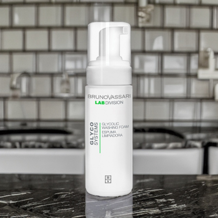 Glyco Washing Foam Bruno Vassari spumă glicolică 150 ml [2]